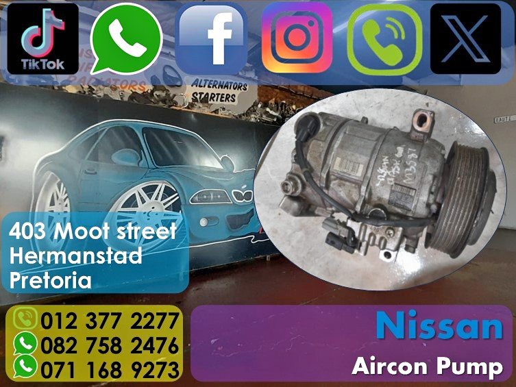 Nissan aircon Pump for sale. - Private Seller Nissan aircon Pump for sale. - Private Seller