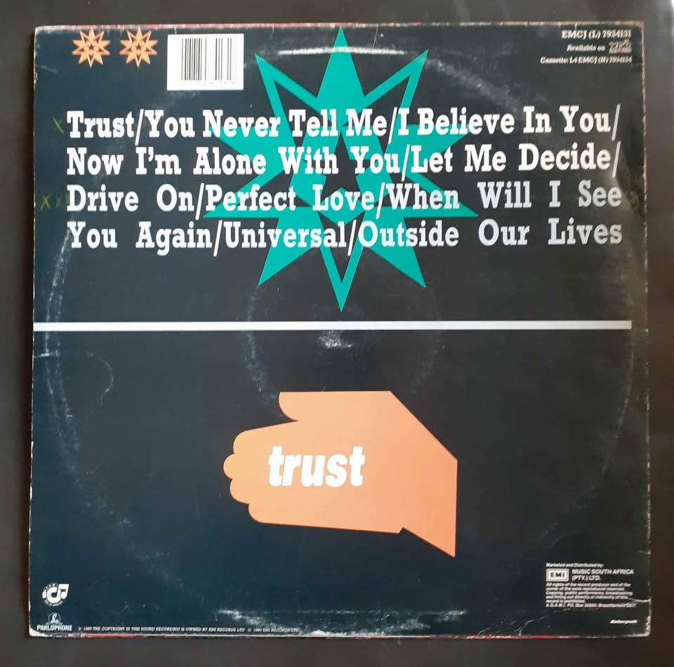 Brother Beyond - Trust LP Record