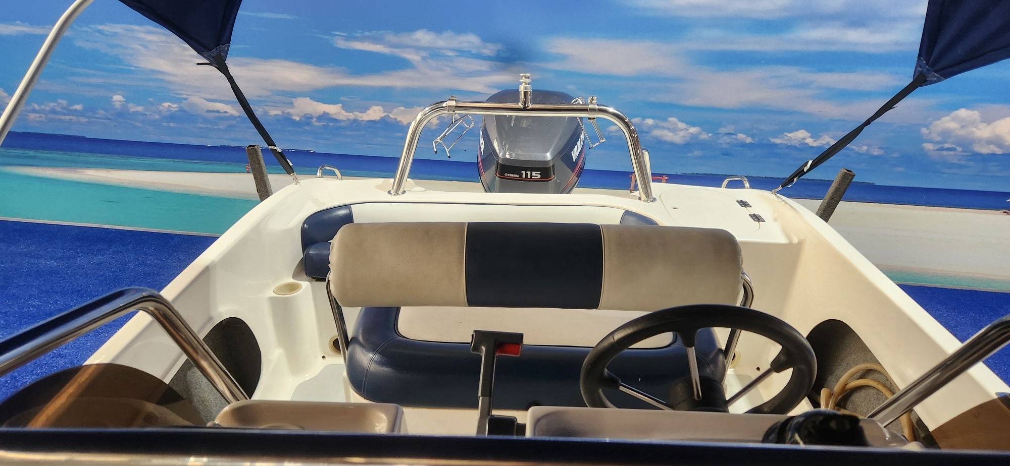 EXPLORER 510 CC ON TRAILER 115 HP YAMAHA 177 HOUR