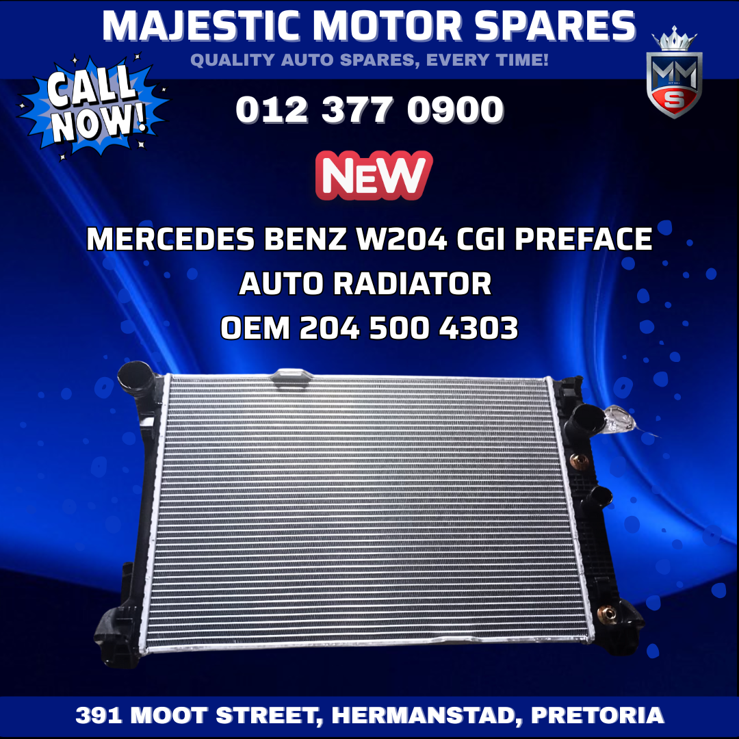 OEM radiator for the Mercedes-Benz W204 CGI - Private Seller OEM radiator for the Mercedes-Benz W204 CGI - Private Seller