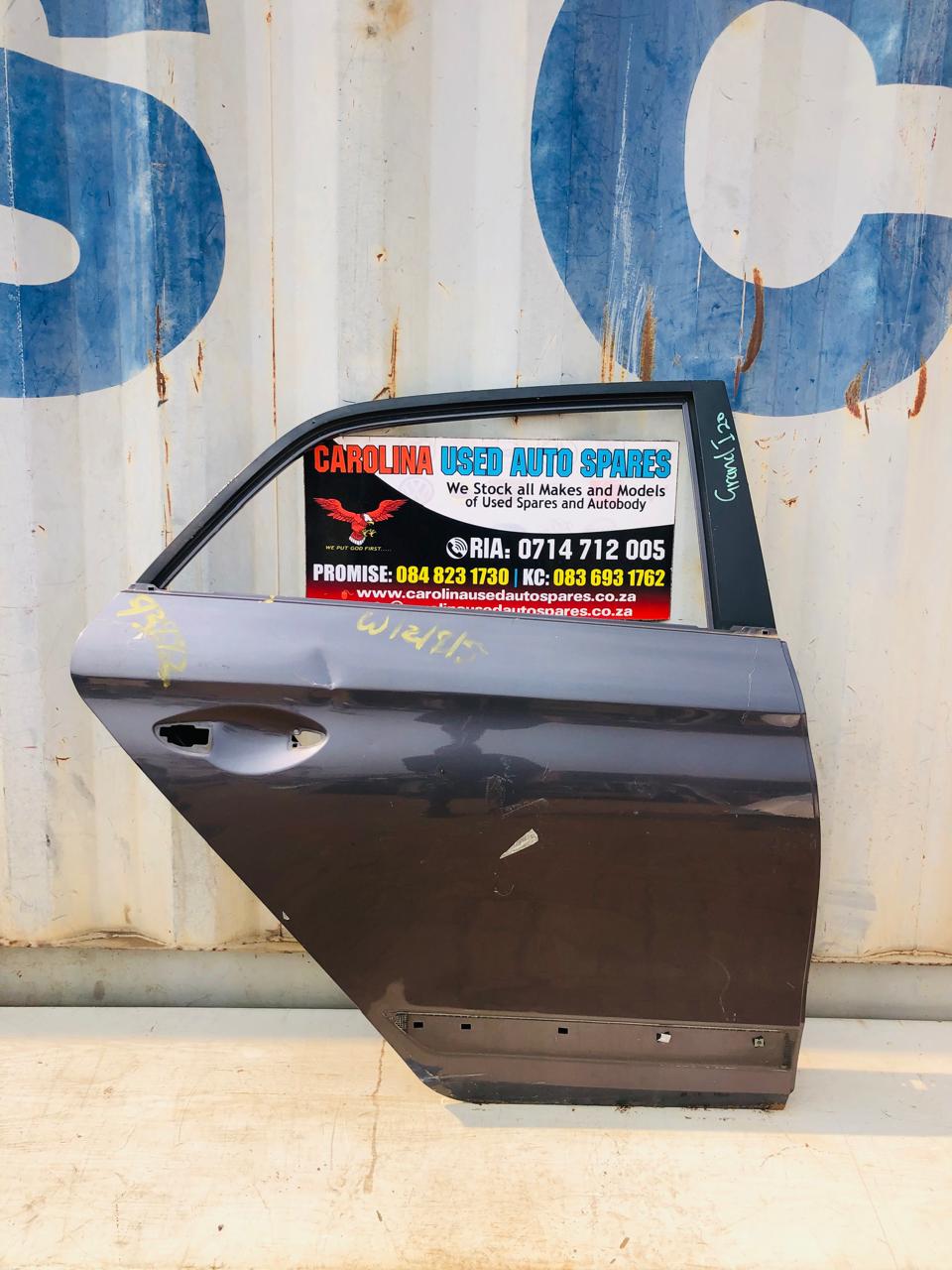 Hyundai Grand i20 right side rear/back door (2015-2022) - Private Seller Hyundai Grand i20 right side rear/back door (2015-2022) - Private Seller