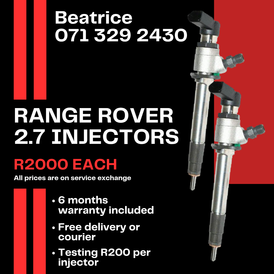 RANGE ROVER 2.7 INJECTORS FOR SALE WITH WARRANTY ON - Private Seller RANGE ROVER 2.7 INJECTORS FOR SALE WITH WARRANTY ON - Private Seller