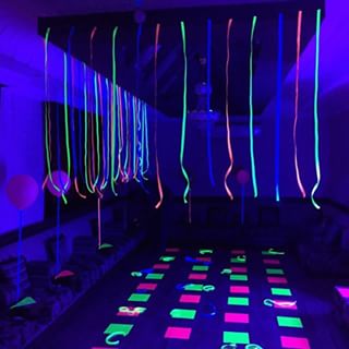 Ultraviolet Disco Party Black Glow Light Bulbs