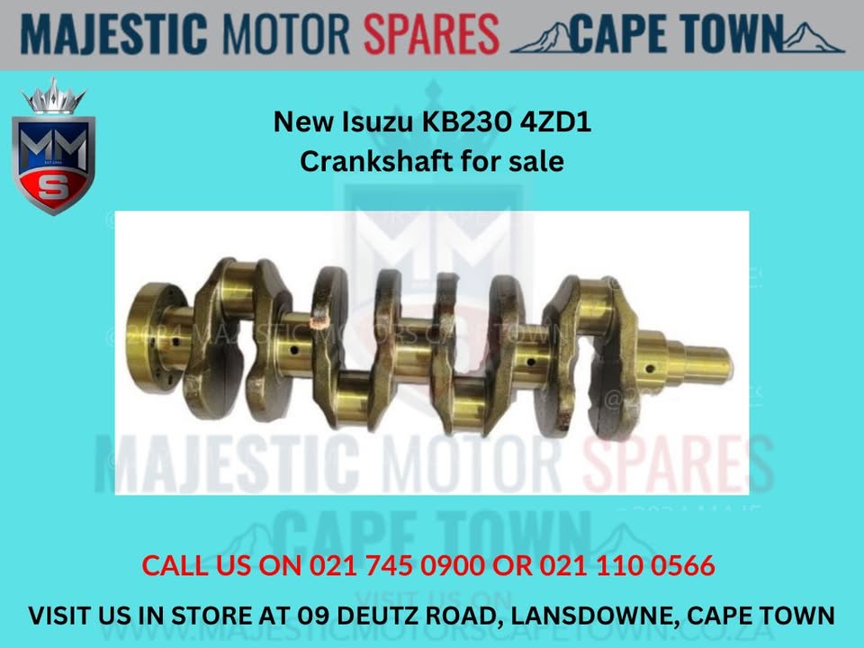 New Isuzu KB230 4ZD1 Crankshaft for sale - Private Seller New Isuzu KB230 4ZD1 Crankshaft for sale - Private Seller