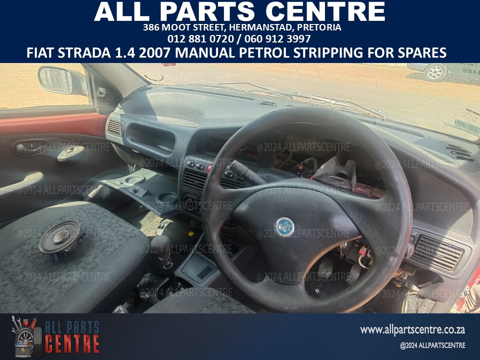 Fiat Strada 1.4 2007 manual petrol stripping for spares