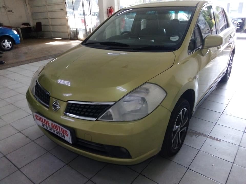 2008 NISSAN TIIDA 1.6 GREEN MANUAL PETROL 116,000KM