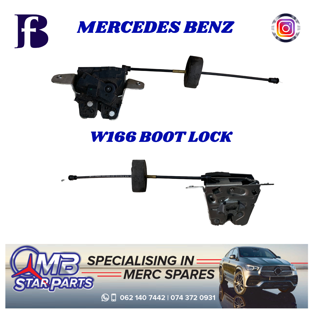 MERCEDES BENZ W166 BOOT LOCK