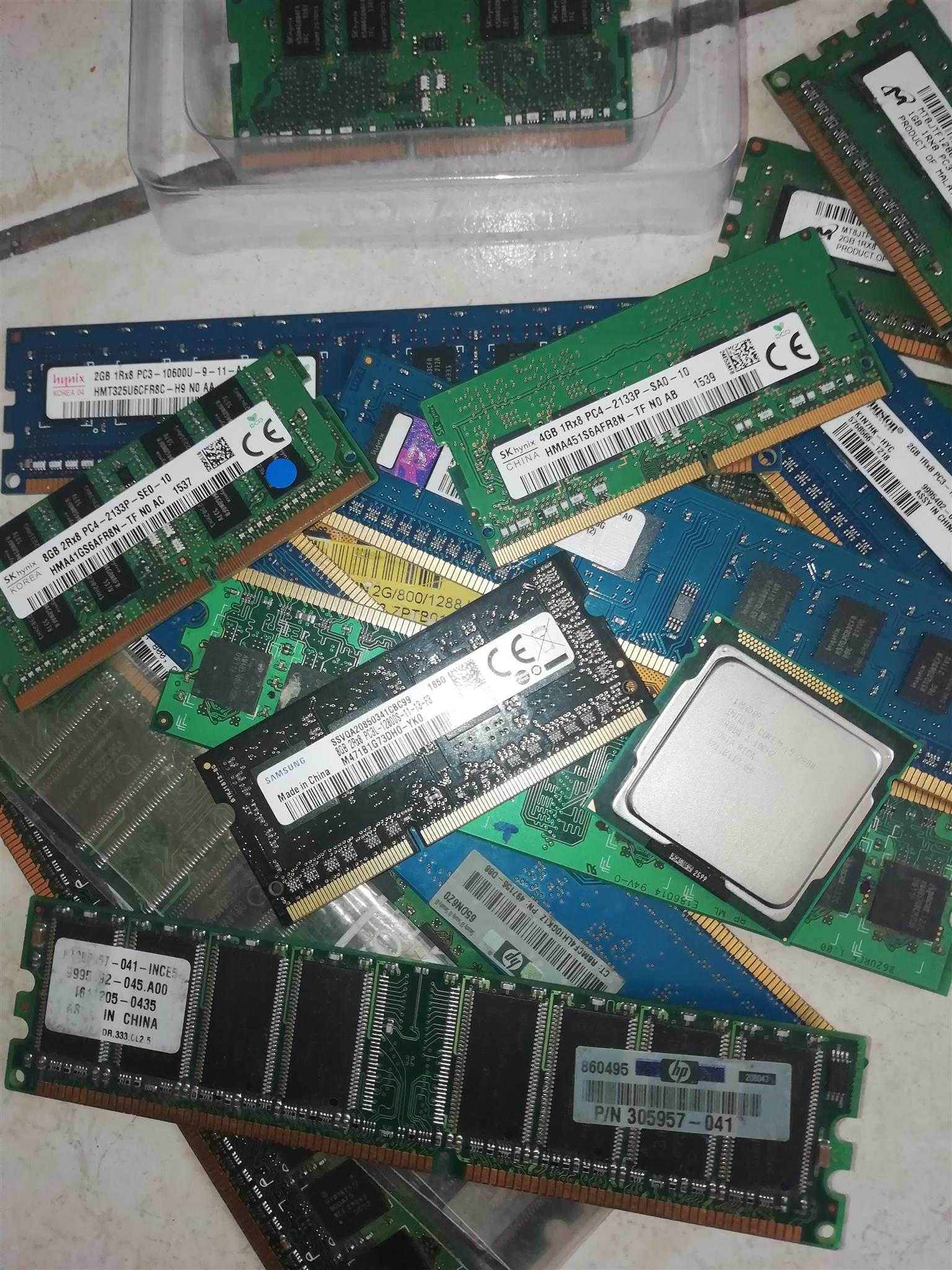 Various Desktop & Laptop Rams 