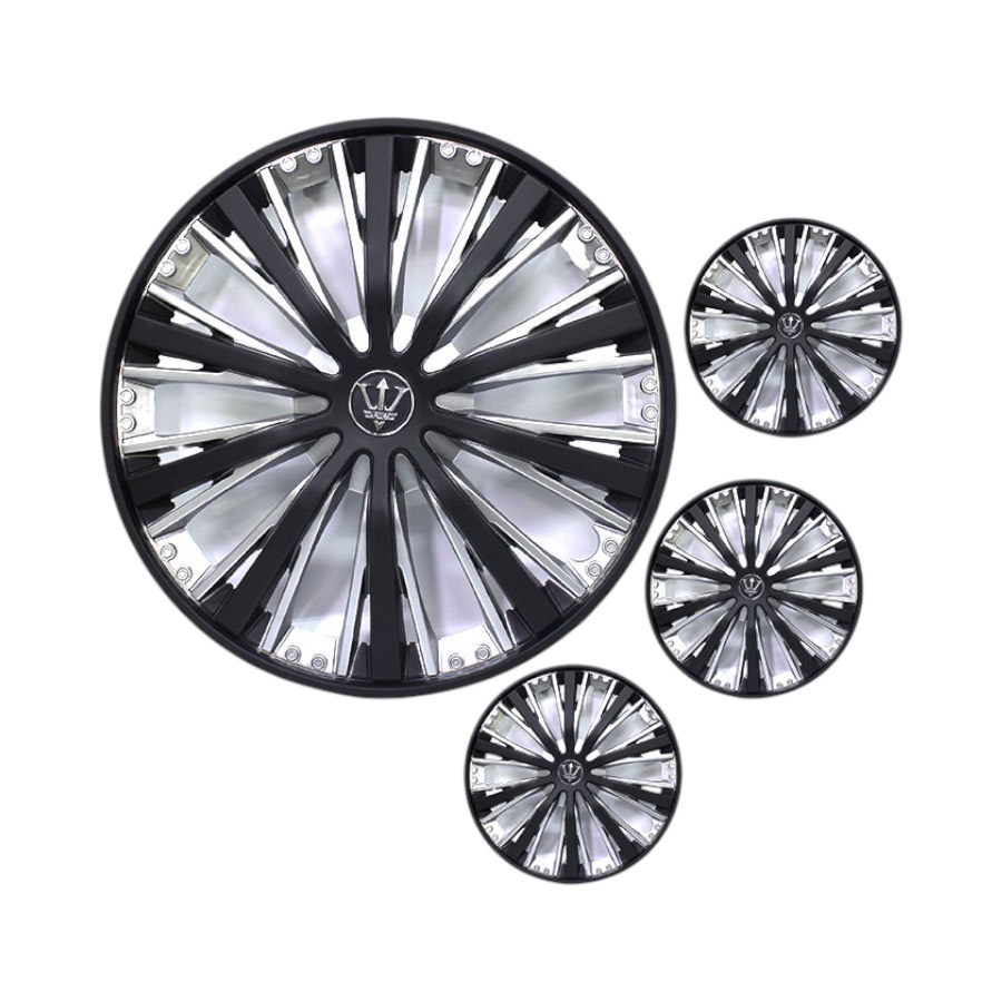 16″ Silver Carbon Fan Design Wheel Caps (set of 4) 16″ Silver Carbon Fan Design Wheel Caps (set of 4)