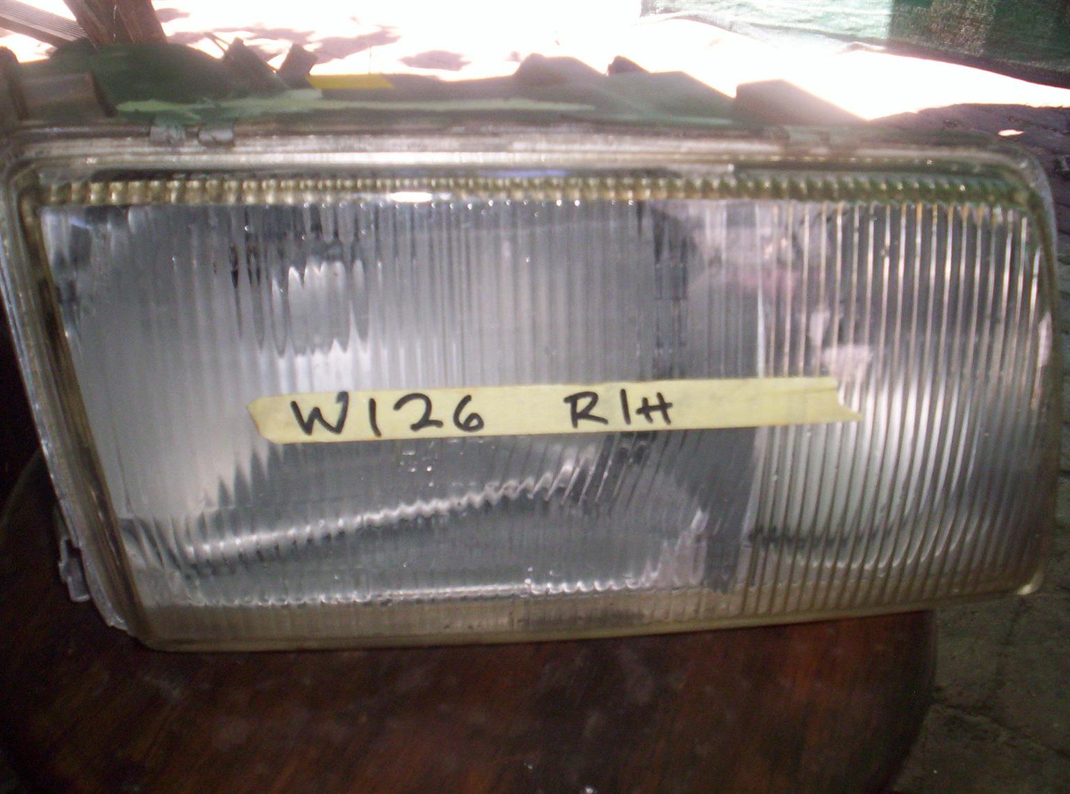 Mercedes W126 Head and Tail Lights - Private Seller