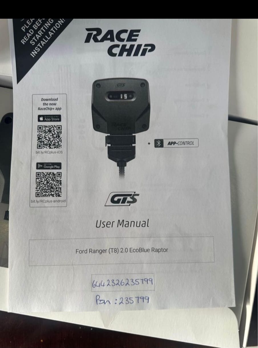 Race Chip GTS - Ford Raptor - Private Seller
