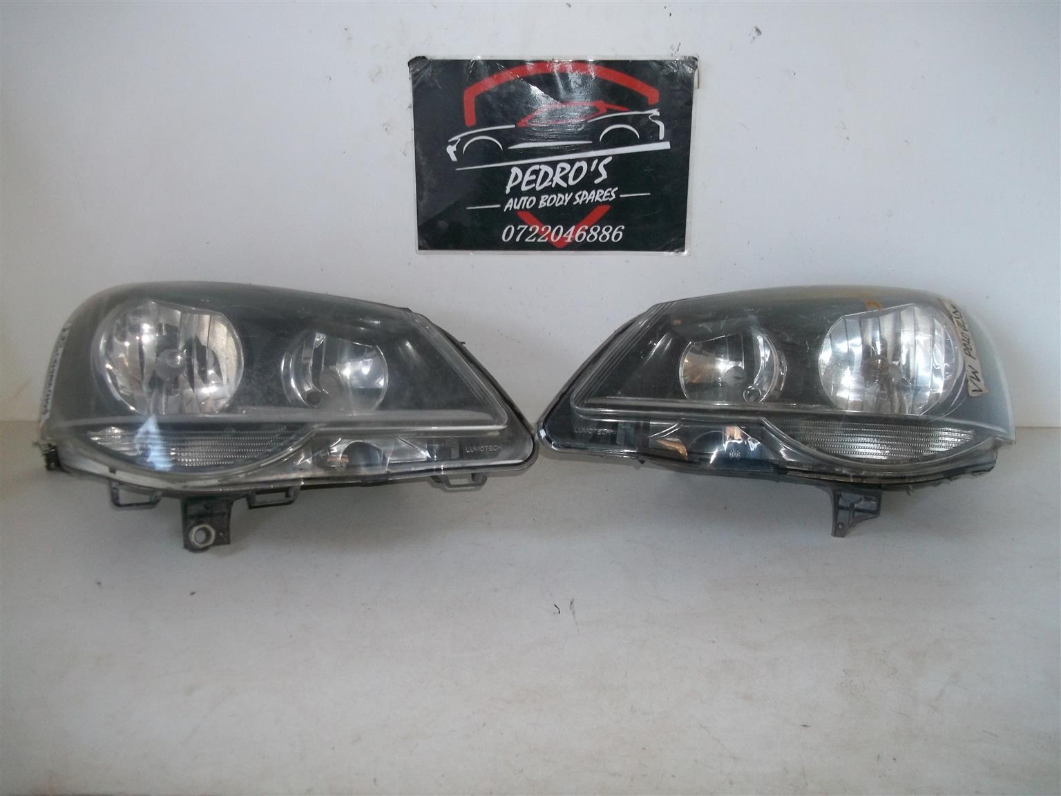 VW Polo Vivo '14-'17 facelift L&R headlights (Pair) - Private Seller VW Polo Vivo '14-'17 facelift L&R headlights (Pair) - Private Seller