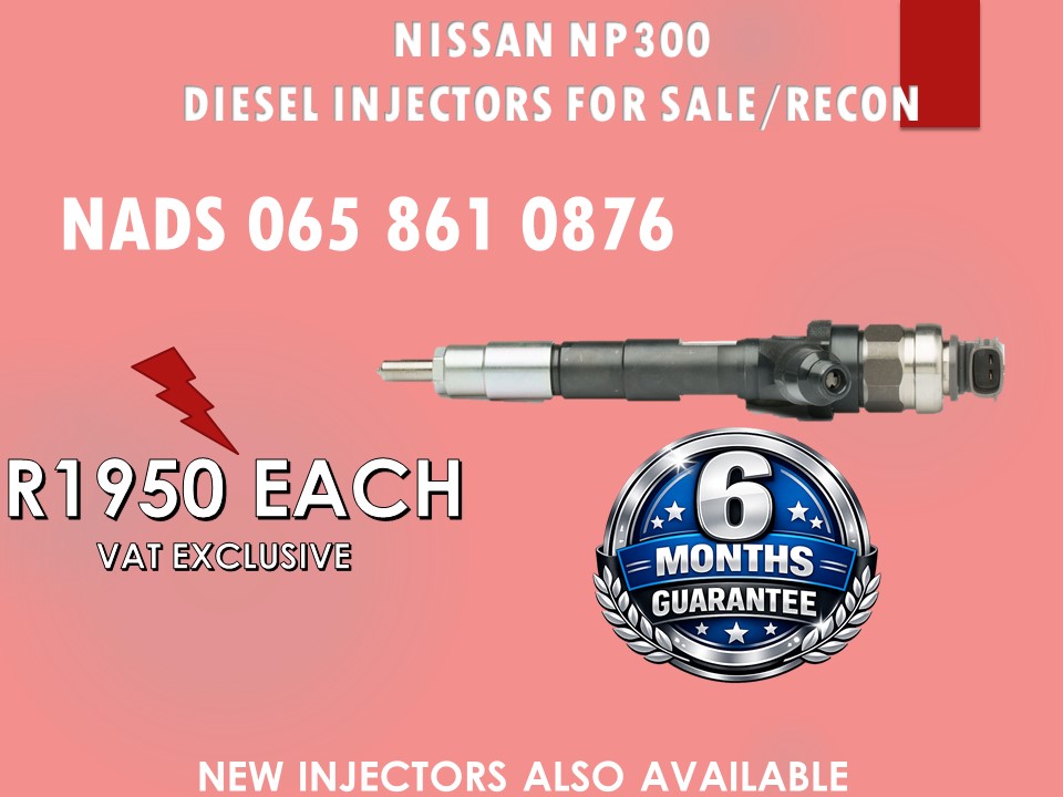 NISSAN NP300 DIESEL INJECTORS FOR SALE OR TO RECON - Private Seller NISSAN NP300 DIESEL INJECTORS FOR SALE OR TO RECON - Private Seller