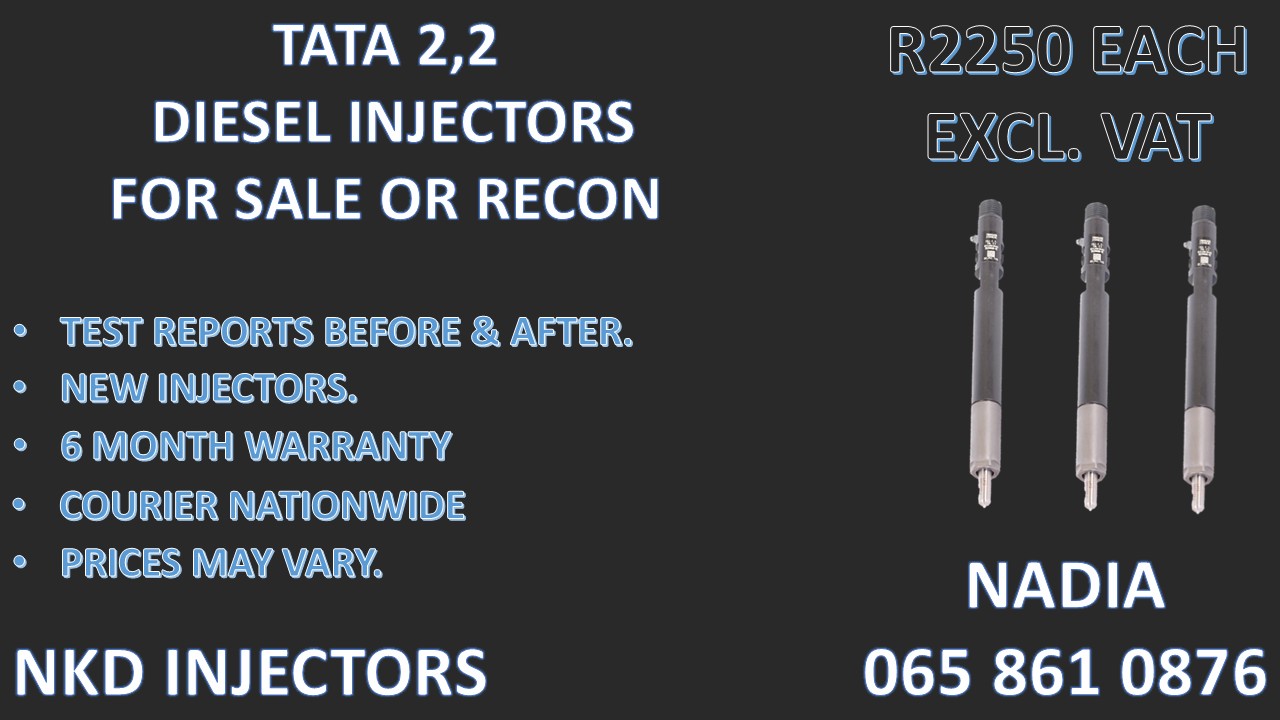 DIESEL INJECTORS FOR SLAE FOR TATA 2.2 - FAST DELIVERY - Private Seller DIESEL INJECTORS FOR SLAE FOR TATA 2.2 - FAST DELIVERY - Private Seller