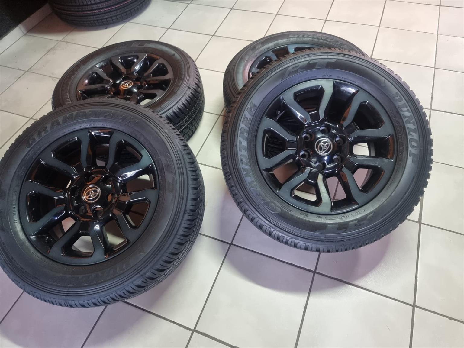 18inch Toyota Legend RS original mags with brand new 265/60/18 Dunlop Grandtrek - Private Seller 18inch Toyota Legend RS original mags with brand new 265/60/18 Dunlop Grandtrek - Private Seller