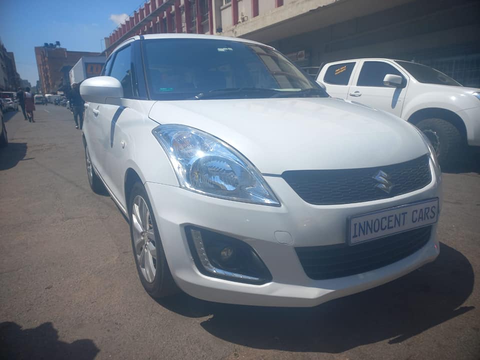 2016 SUZUKI SWIFT HATCHBACK 1.6 GLS PETROL ENGINE, AUTOMATIC, WHITE IN COLOR, 83000KM