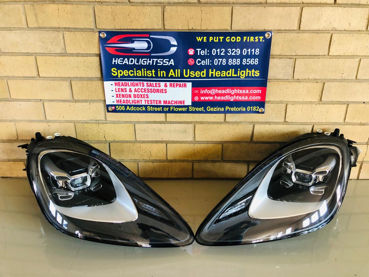 Porsche Panamera 971 matrix (chrome) Left and Right headlights (2018-2023) - Private Seller Porsche Panamera 971 matrix (chrome) Left and Right headlights (2018-2023) - Private Seller