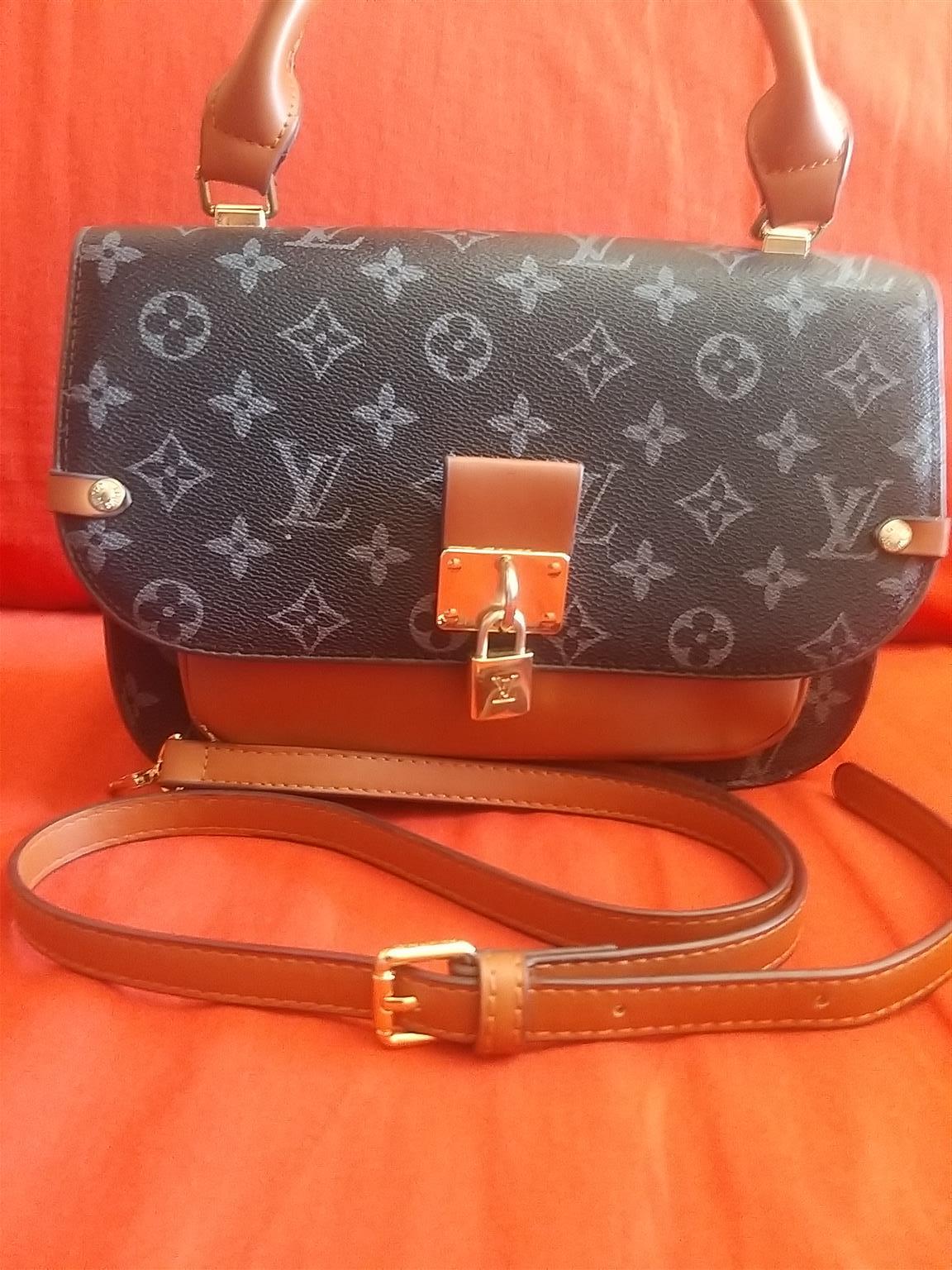 Louis Vuitton Vintage - Monogram Vaugirard - Brown Red - Leather