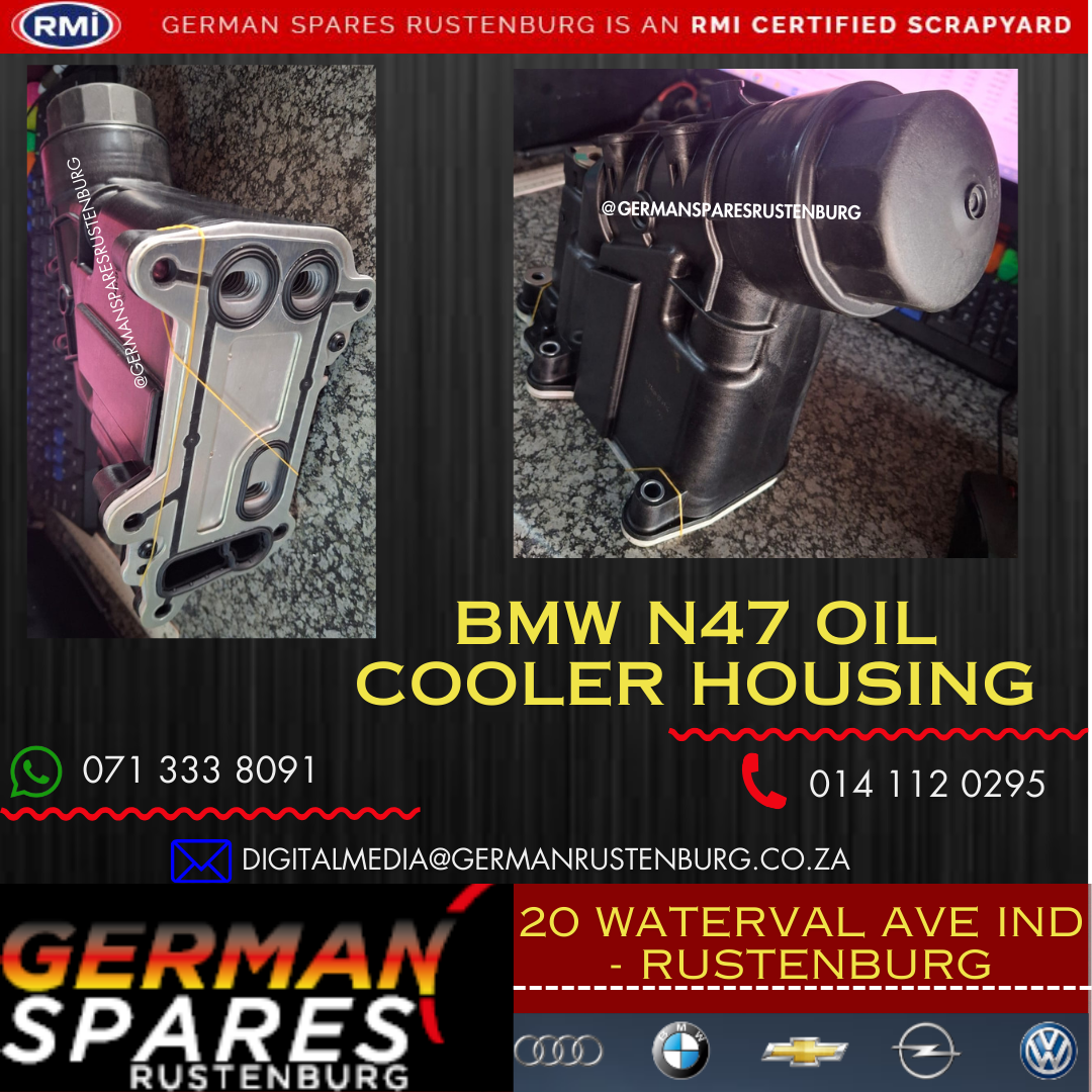 Bmw N47 Oil Cooler Housing For Sale (Brand New) - Private Seller Bmw N47 Oil Cooler Housing For Sale (Brand New) - Private Seller
