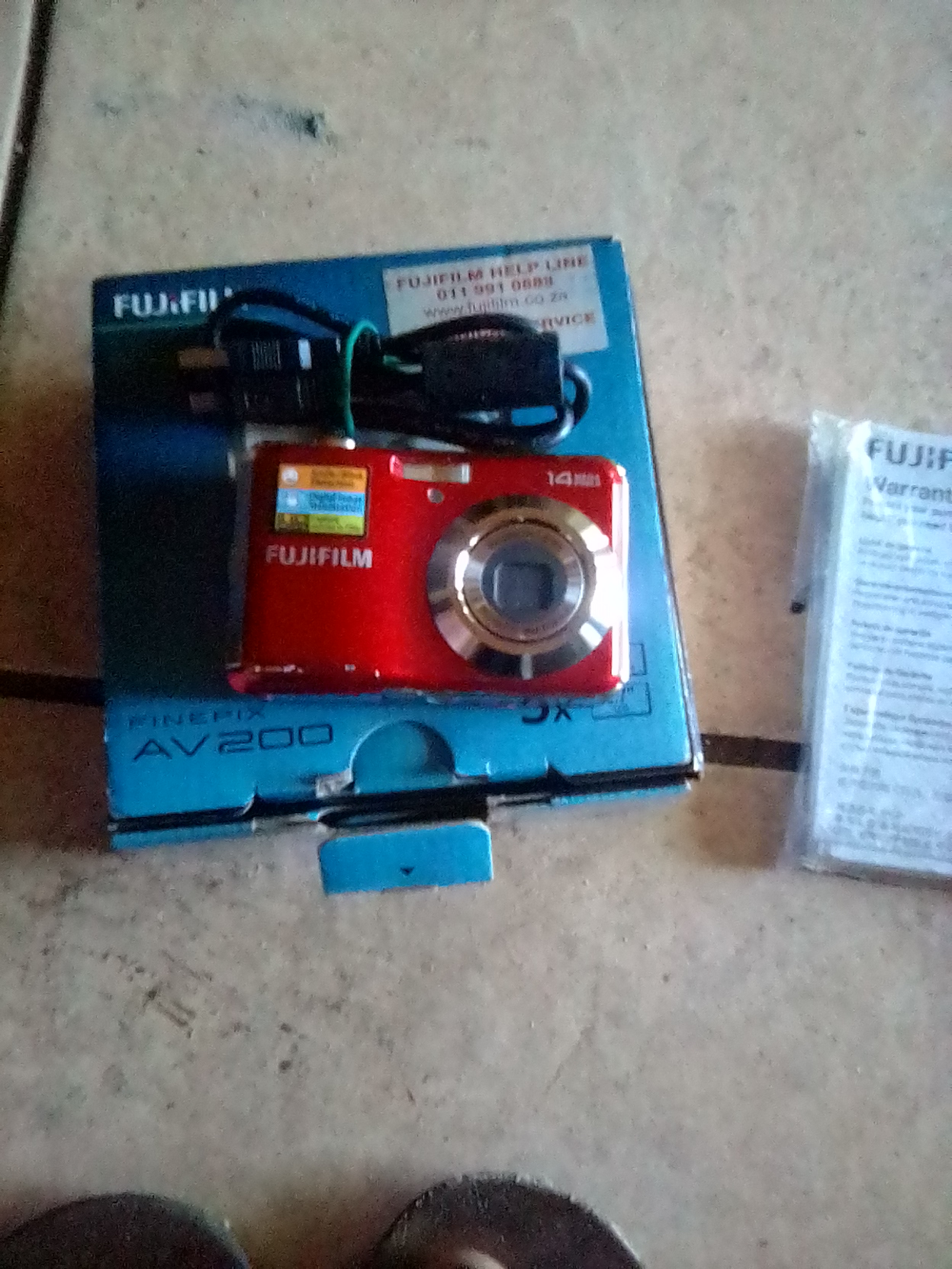 Digital camera Burgundy