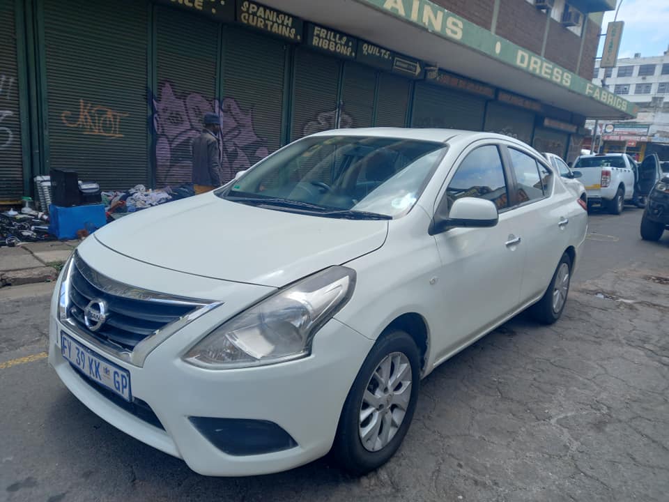 2017 NISSAN ALMERA 1.5 PETROL, MANUAL TRANSMISSION, WHITE COLOUR