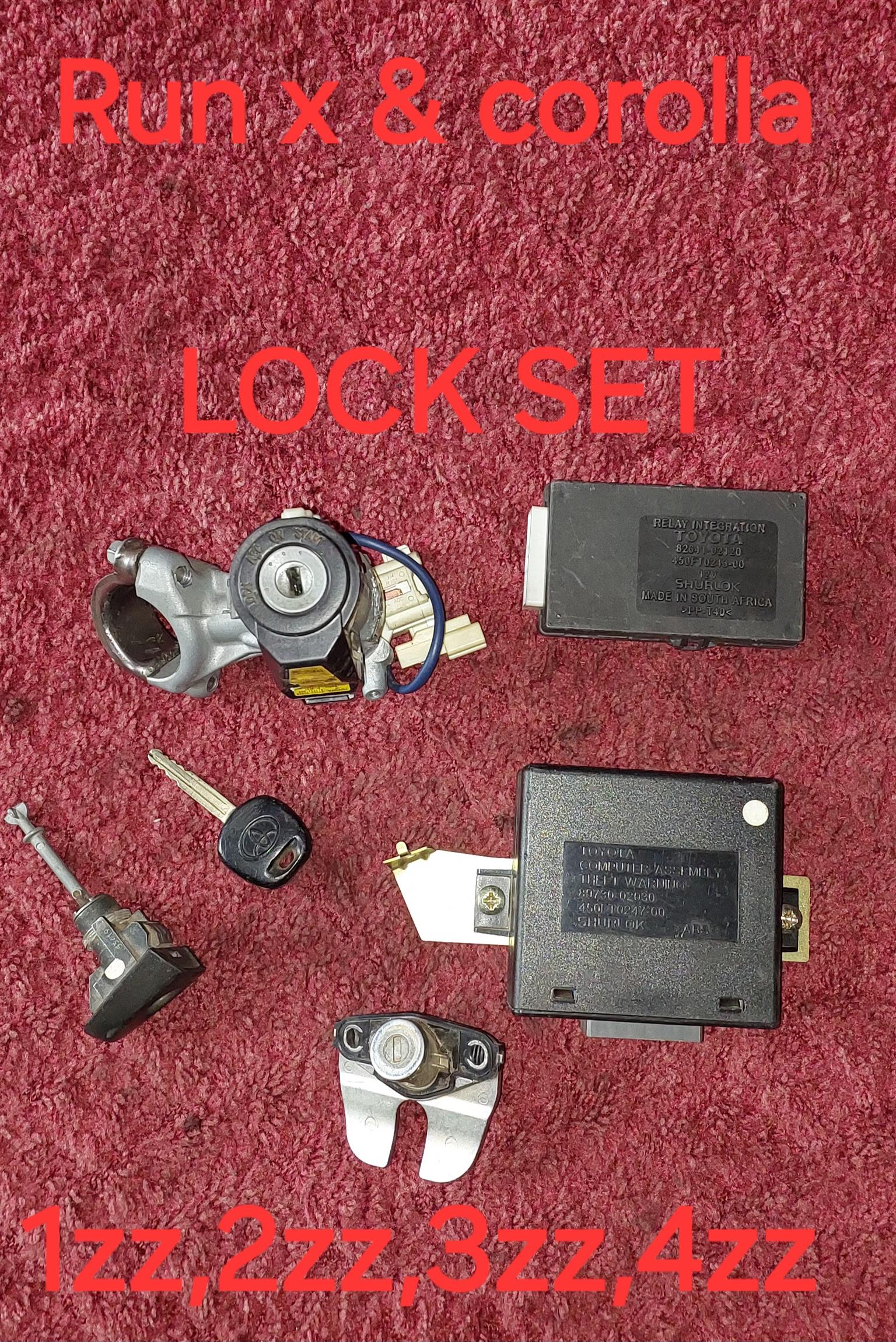 RUN X & COROLLA LOCKSET - Private Seller