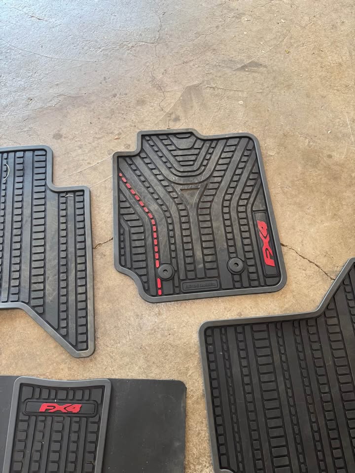 Ford FX4 Rubber Floor Mats - Private Seller