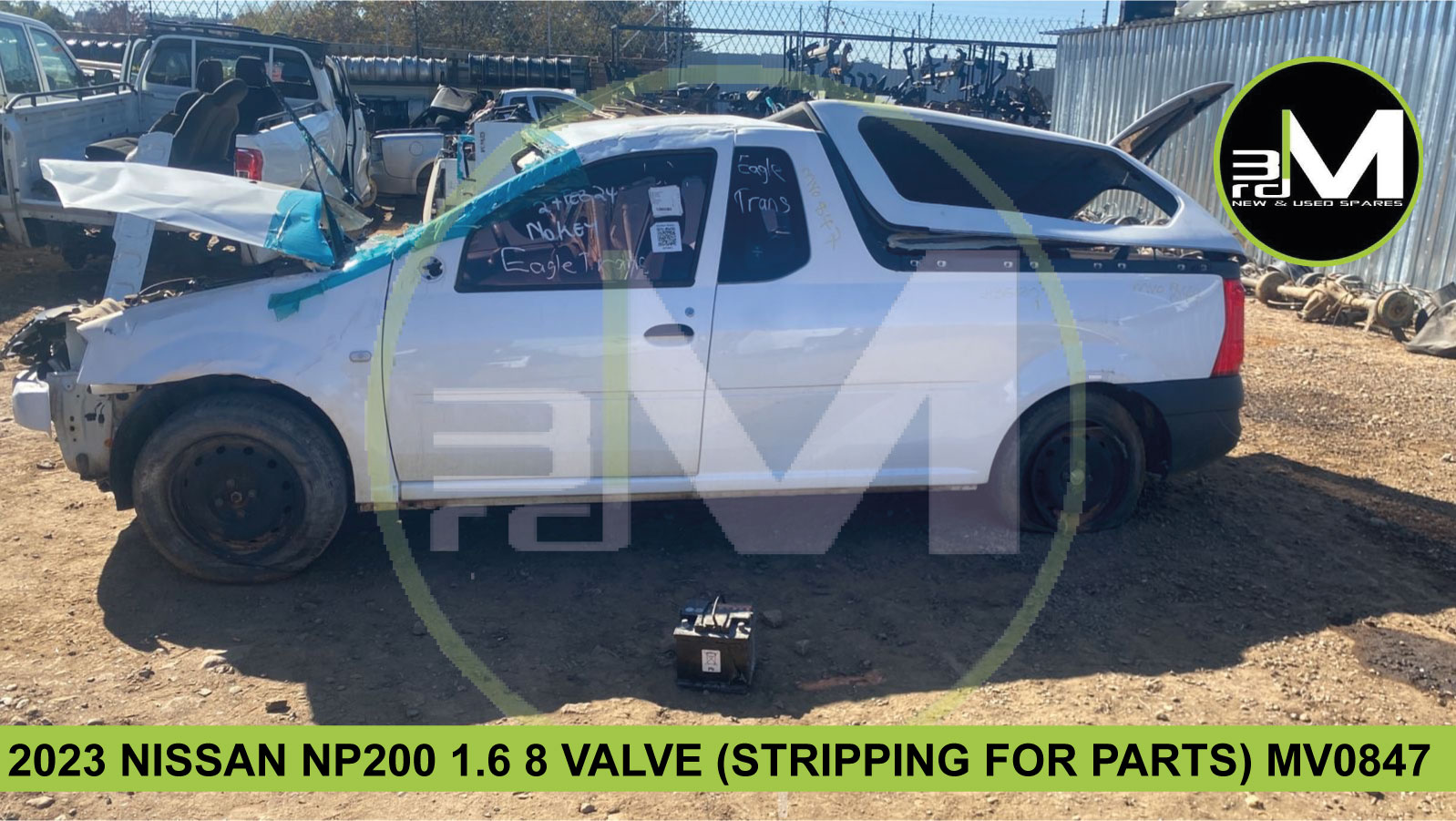 2023 NISSAN NP200 1.6 8 VALVE (STRIPPING FOR PARTS) - MV0847 - Private Seller 2023 NISSAN NP200 1.6 8 VALVE (STRIPPING FOR PARTS) - MV0847 - Private Seller