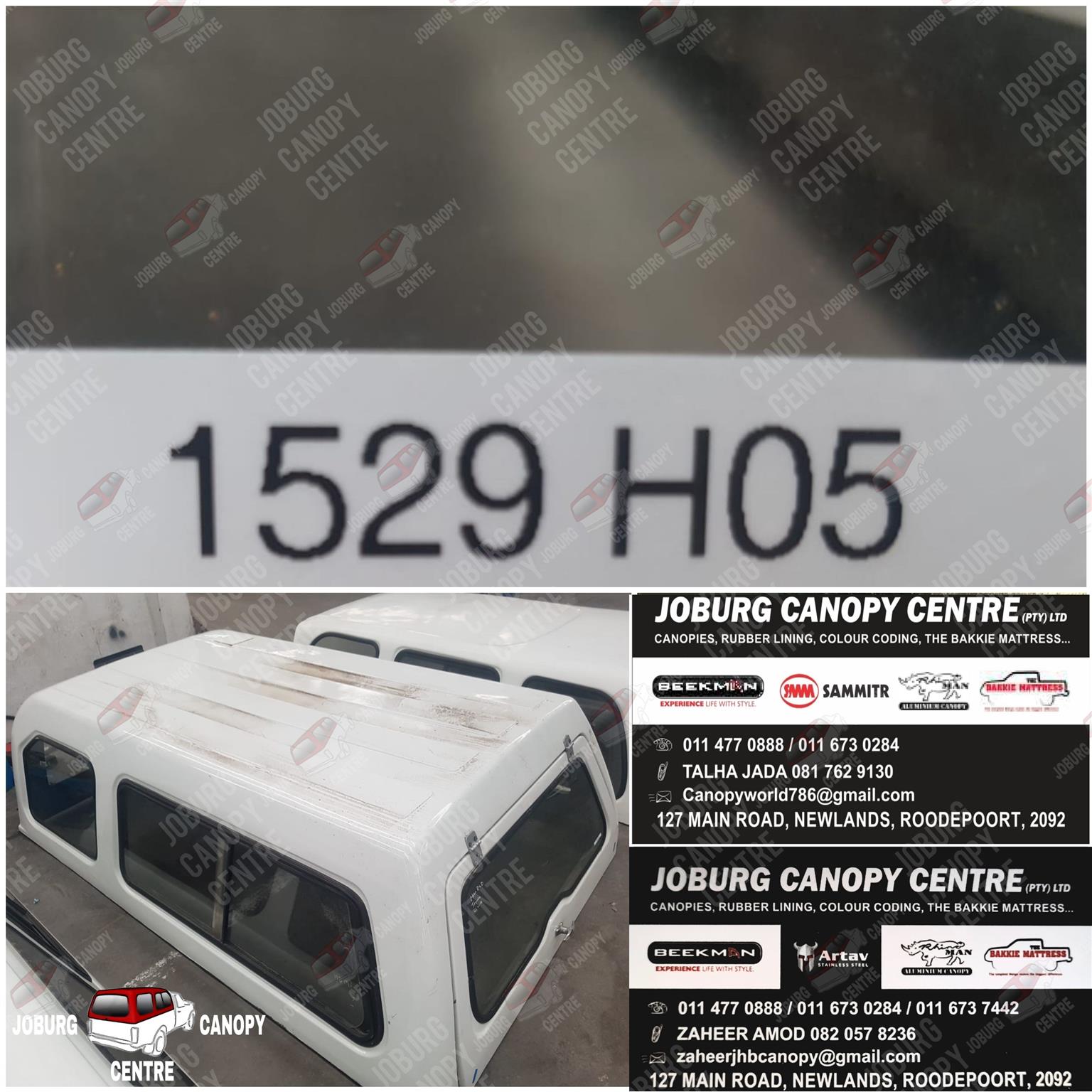 SALE ‼️(1529) Toyota Hilux 05-15 LWB Highline White Andycab Canopy 