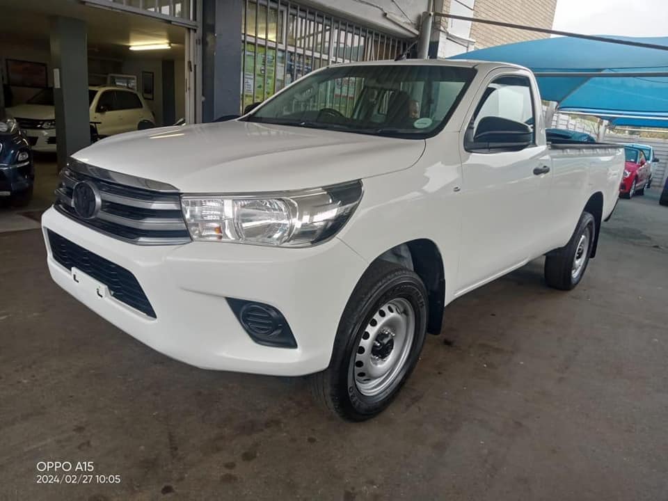 2017 TOYOTA HILUX 2.7 SRX SINGLE CAB MANUAL