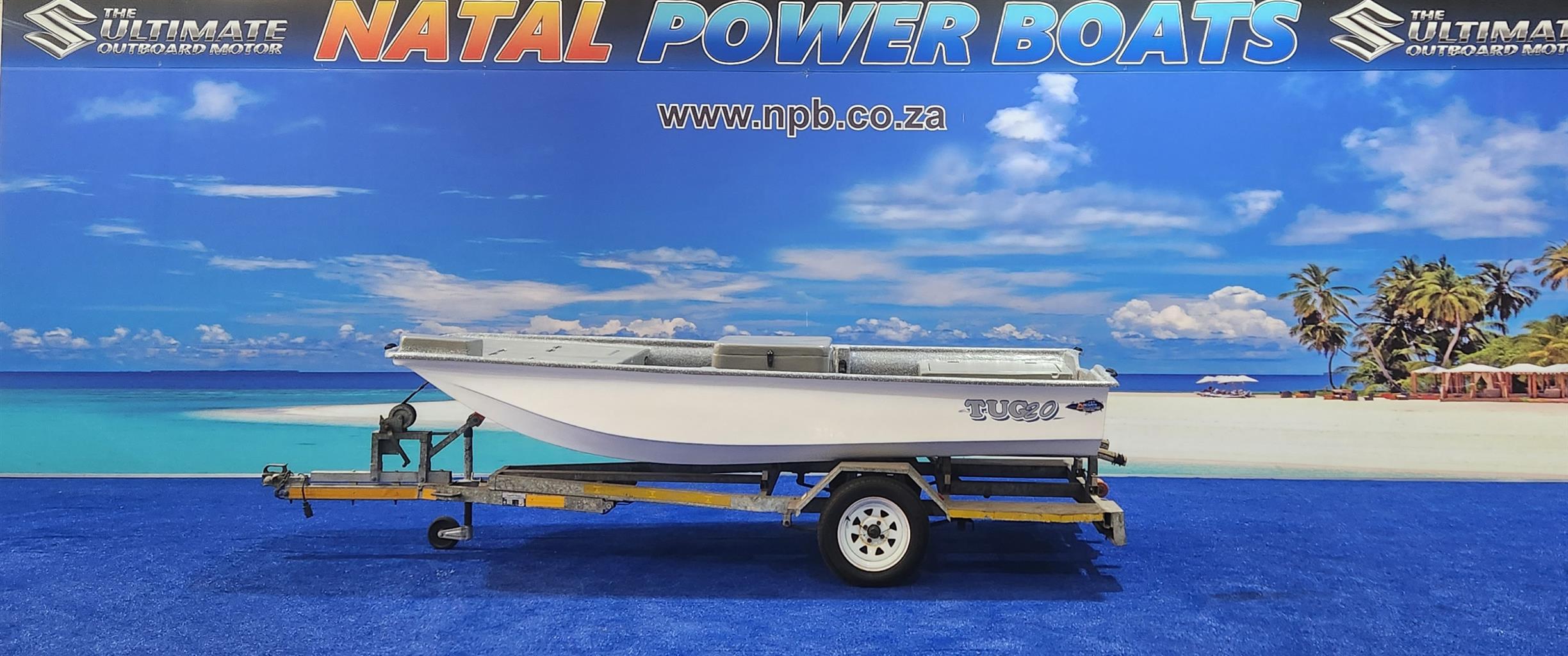 TUG 20 NEW STYLE ON TRAILER