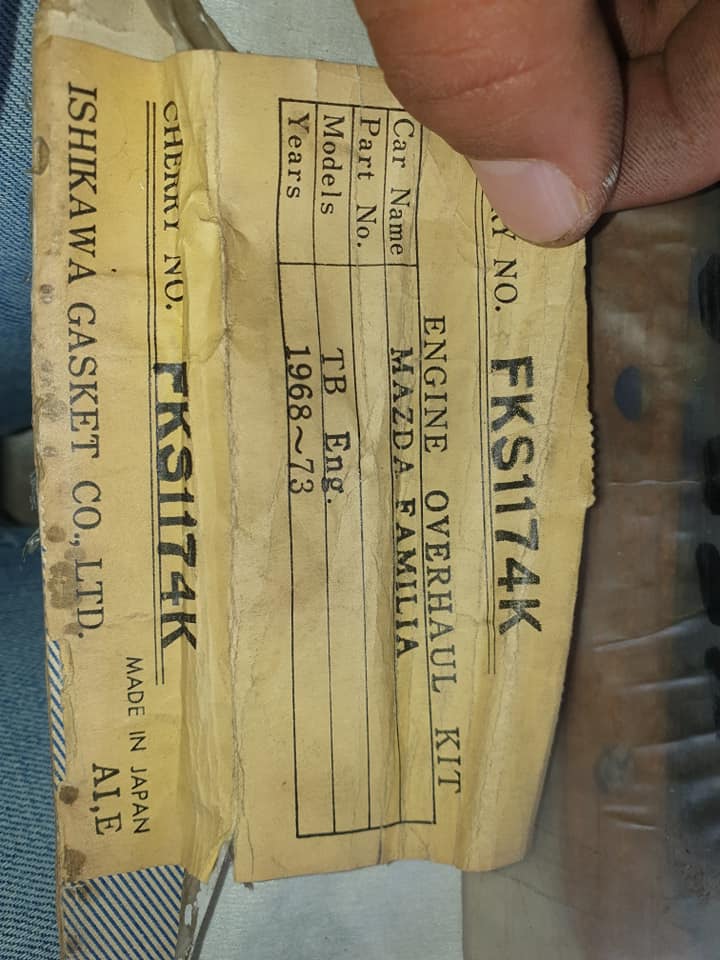 Mazda  /1973 full gasket set - Private Seller