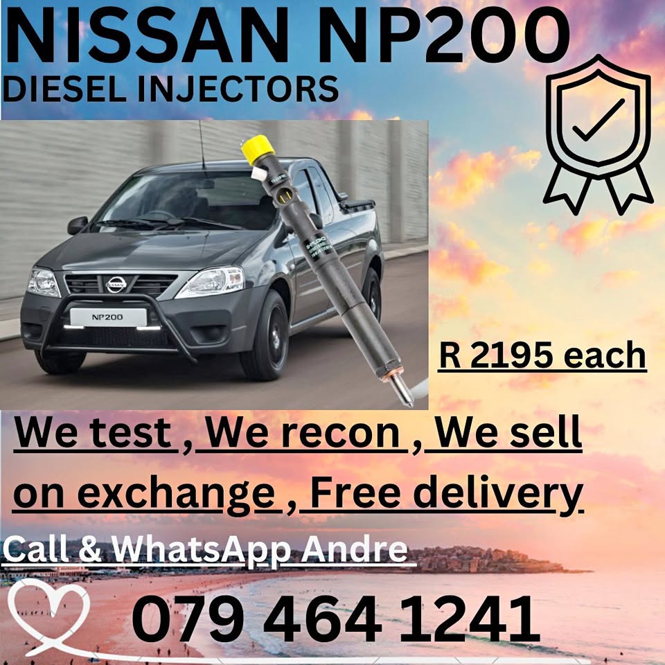 NISSAN NP200 DIESEL INJECTORS - Private Seller NISSAN NP200 DIESEL INJECTORS - Private Seller