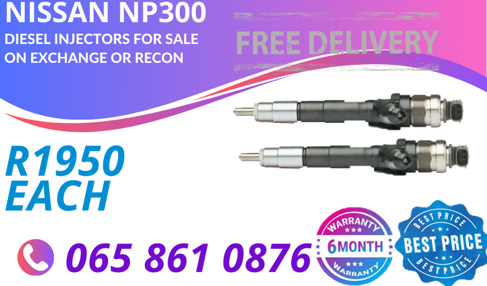 NISSAN NP300 DIESEL INJECTORS FOR SALE - Private Seller NISSAN NP300 DIESEL INJECTORS FOR SALE - Private Seller