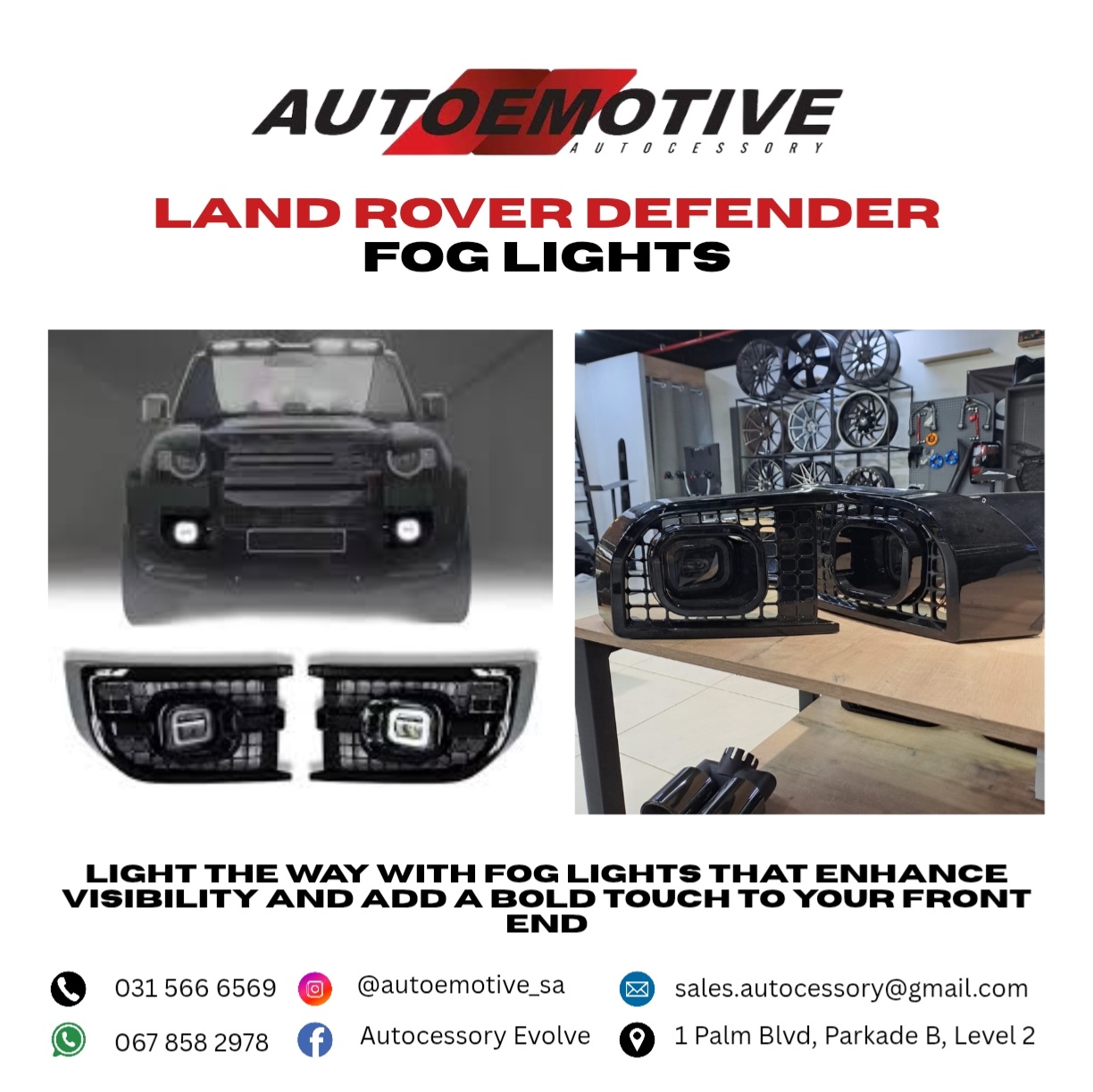 Land Rover Defender Fog Lights - Private Seller