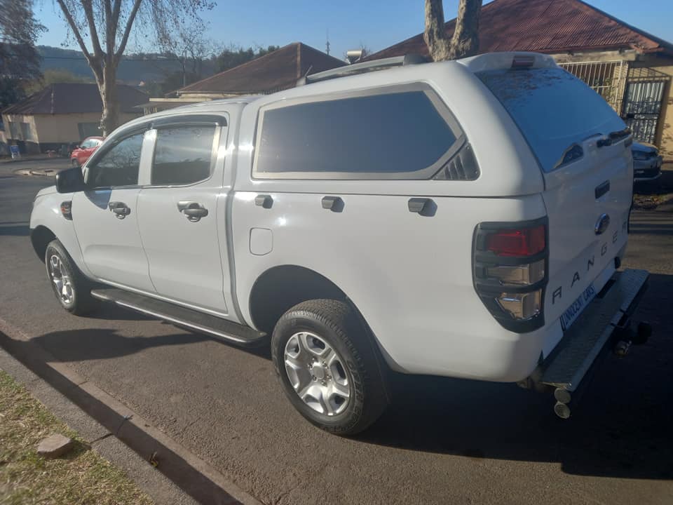 2021 FORD RANGER 2.2 ENGINE DIESEL, DOUBLE CAB CANOPY, MANUAL, WHITE COLOR