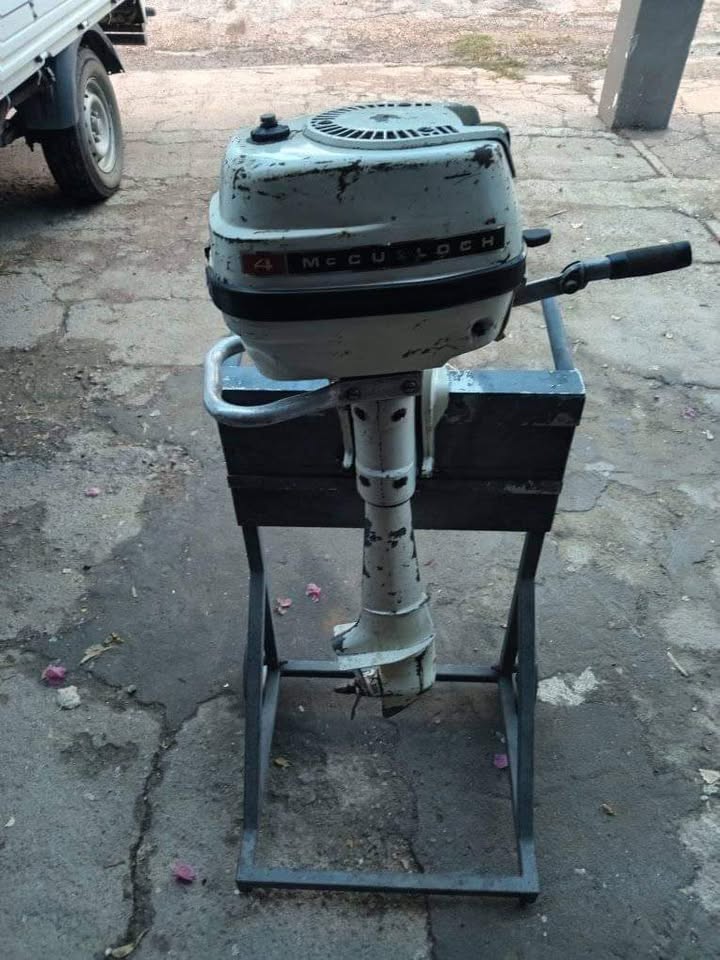 4hp Mc Culloch outboard engine