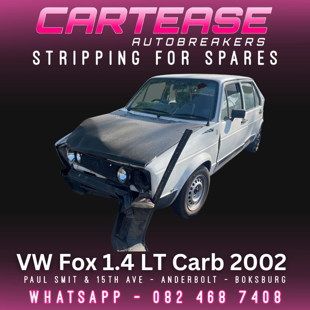 VW FOX 1.4LT CARB 2002 FOR STRIPPING - Private Seller VW FOX 1.4LT CARB 2002 FOR STRIPPING - Private Seller