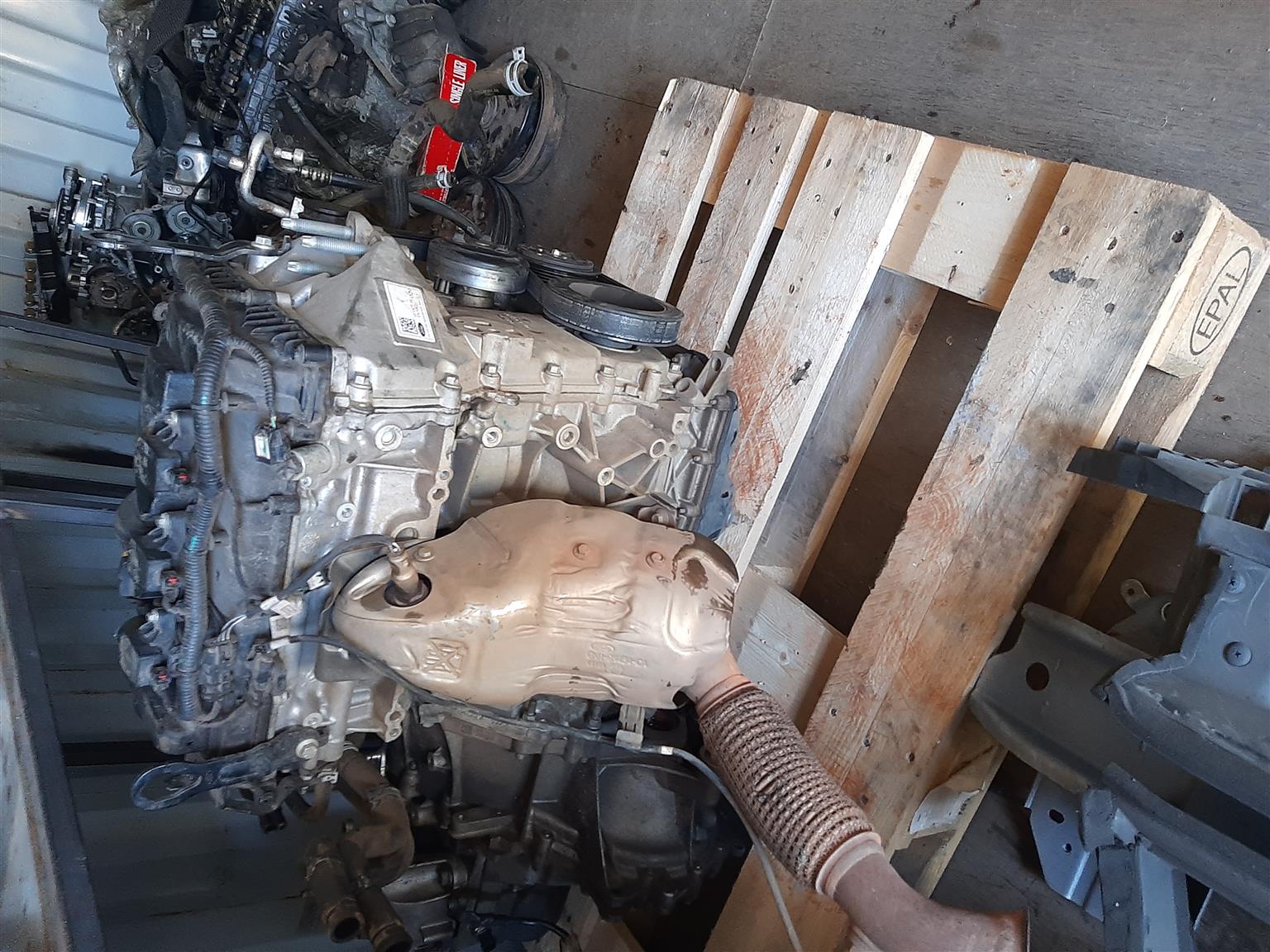 Ford figo 1.5vti complete engine