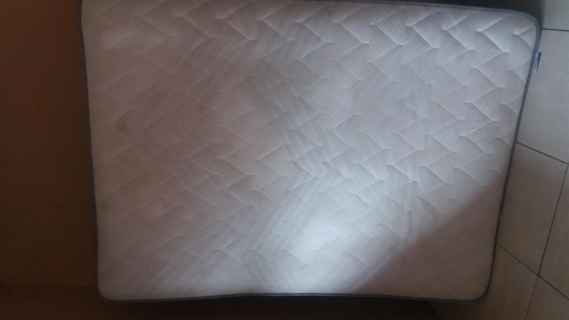 Fairly used sealy double base+mattress for sale. Fairly used sealy double base+mattress for sale.