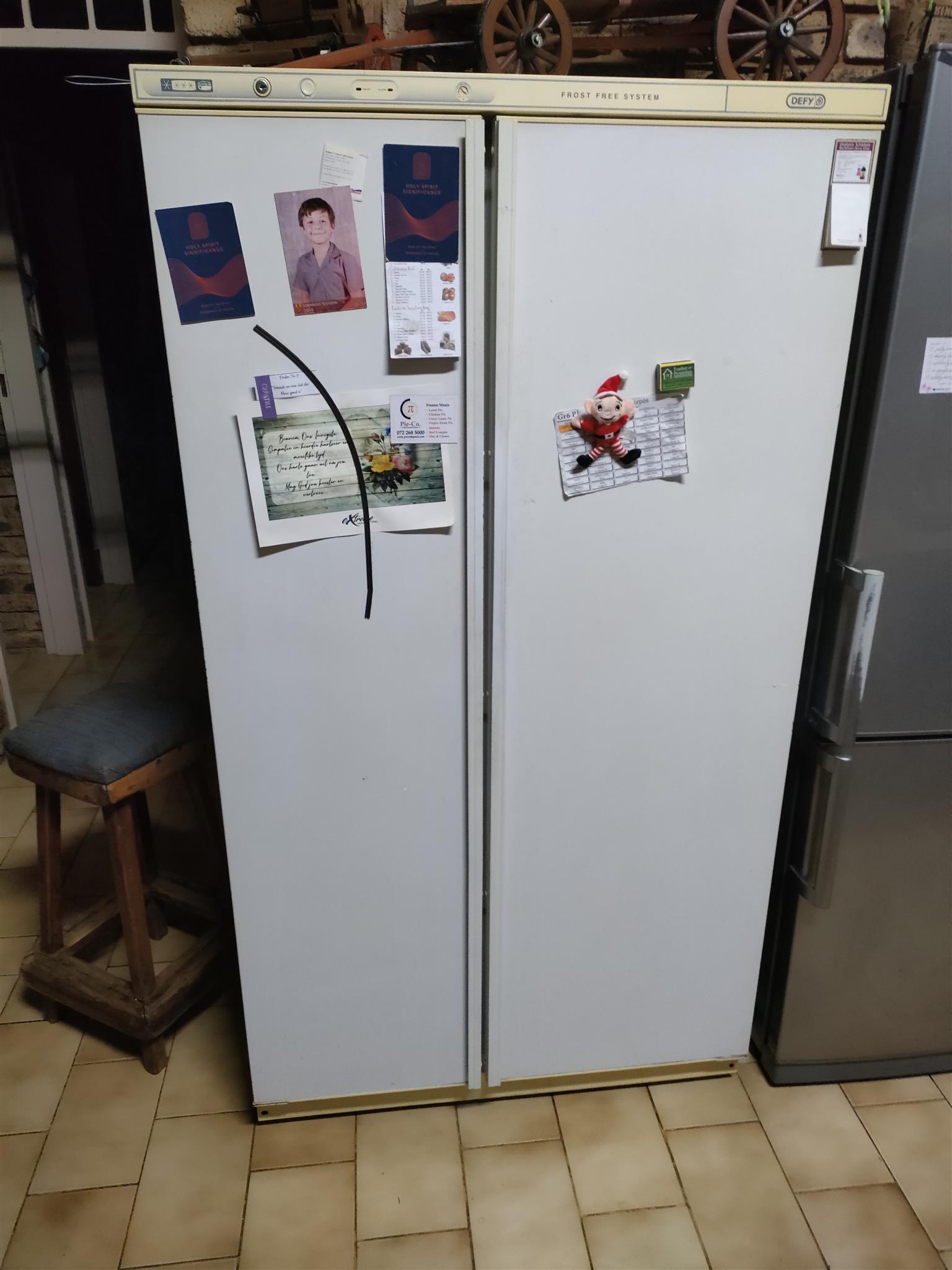 defy frost free upright freezer