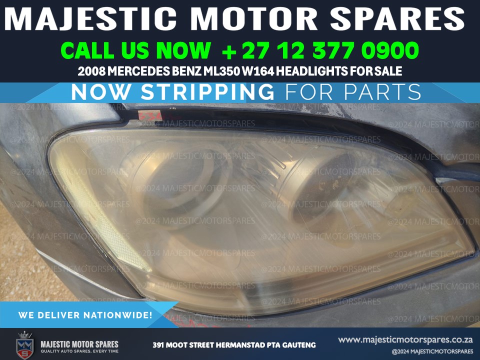 headlights for Mercedes-Benz ML350 4MATIC W164 (Used) for sale - Private Seller headlights for Mercedes-Benz ML350 4MATIC W164 (Used) for sale - Private Seller
