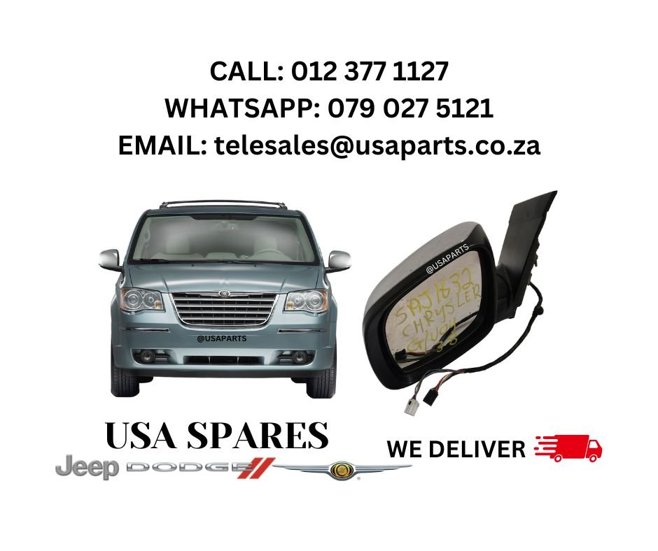 Chrysler Grand Voyager 3.8 Used Door Mirrors - Private Seller Chrysler Grand Voyager 3.8 Used Door Mirrors - Private Seller