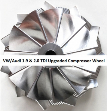 GT1749V - VW & Audi 1.9 & 2.0 TDi Upgraded Billet Compressor Wheel - Private Seller GT1749V - VW & Audi 1.9 & 2.0 TDi Upgraded Billet Compressor Wheel - Private Seller