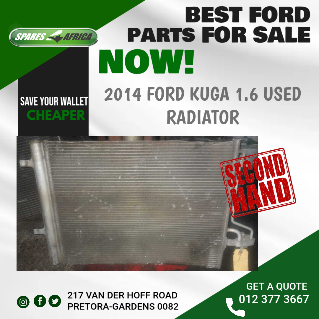 2014 FORD KUGA 1.6 USED RADIATOR - Private Seller 2014 FORD KUGA 1.6 USED RADIATOR - Private Seller