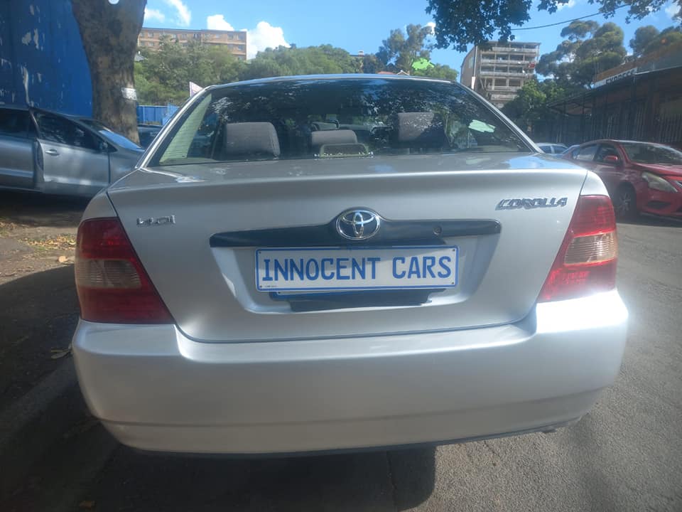 2003 TOYOTA COROLLA 1.4 PETROL, MANUAL, SILVER COLOR, MILEAGE 92000KMS