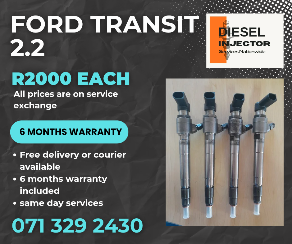 FORD TRANSIT 2.2 INJECTORS FOR SALE WITH WARRANTY - Private Seller FORD TRANSIT 2.2 INJECTORS FOR SALE WITH WARRANTY - Private Seller