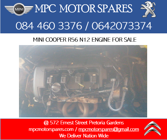 MINI COOPER N12 ENGINE FOR SALE - Private Seller MINI COOPER N12 ENGINE FOR SALE - Private Seller