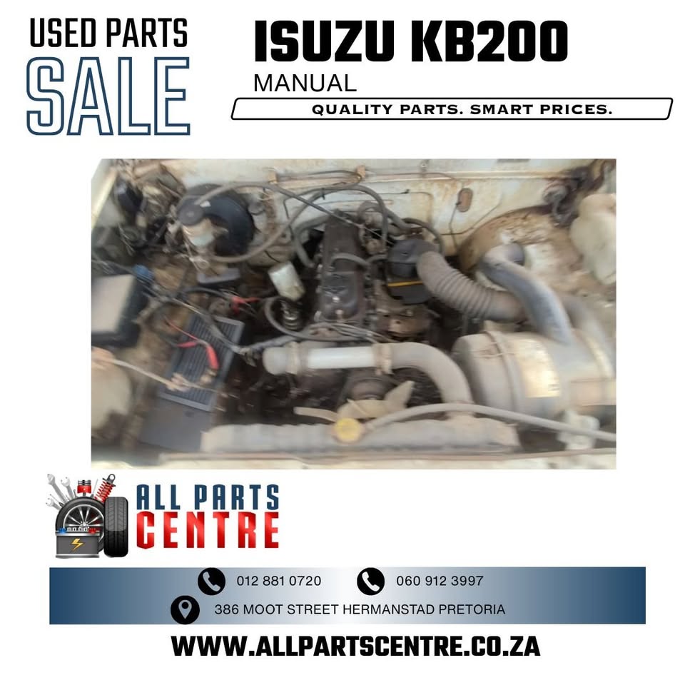 Stripping for spares – Isuzu KB200 manual - Private Seller Stripping for spares – Isuzu KB200 manual - Private Seller