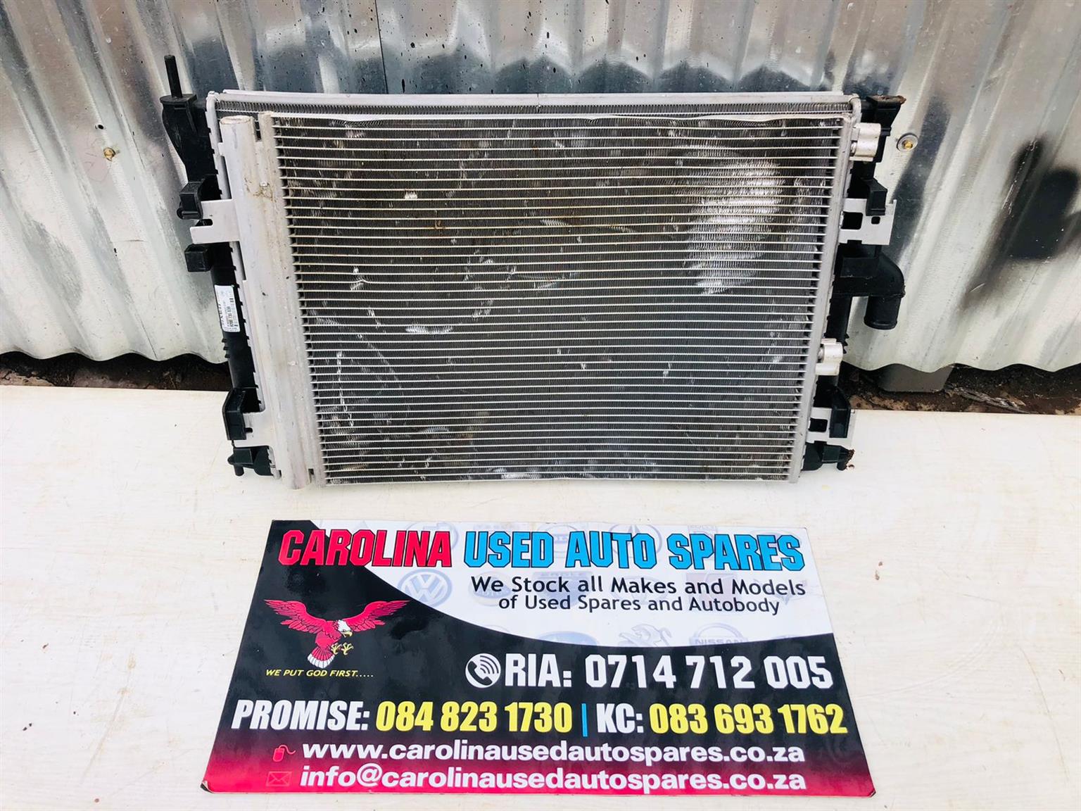 Renault sandero radiator and condensor - Private Seller Renault sandero radiator and condensor - Private Seller